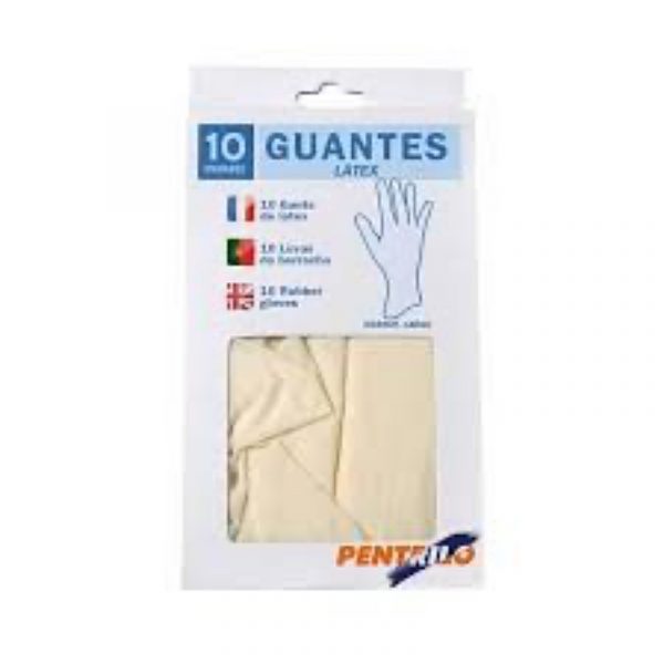 Guantes látex