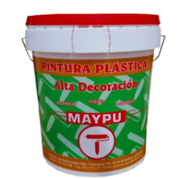 Plástica mate blanca Maypu