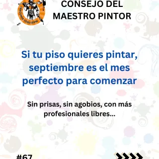 💡 El consejo #67 de nuestra sección "Consejo del Maestro Pintor" es:
➡️"Si tu piso quieres pintar, septiembre es el mes perfecto para comenzar"
📞Contáctanos al 670 30 81 45 o al 952 32 16 12
.
.
.
#pinturas #maestrospintores #tipoftheday #tipoftheweek #consejos #malaga #tiendadepinturas #contacto #entregasadomicilio
