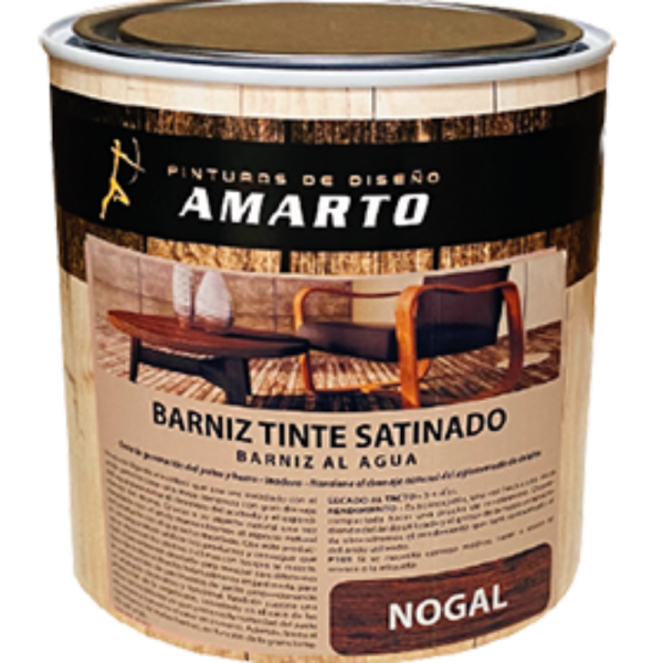 Barniz tinte al agua Satinado Amarto
