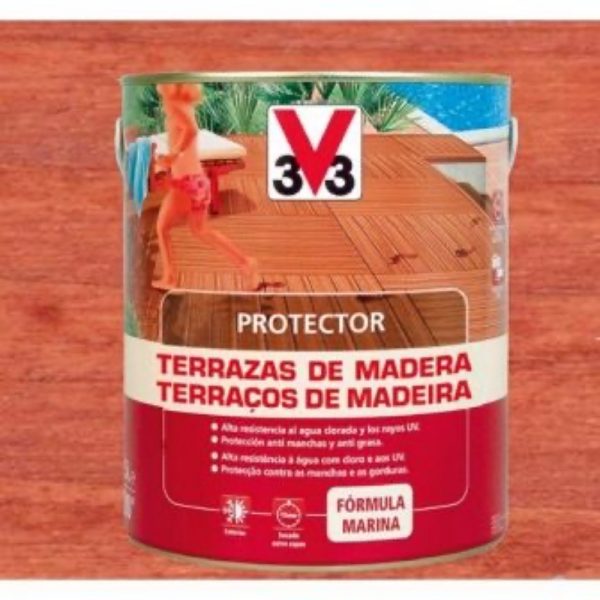 Barniz Protector Terrazas de madera V33