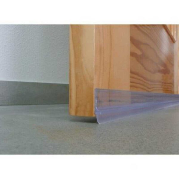 Tope de puerta transparente