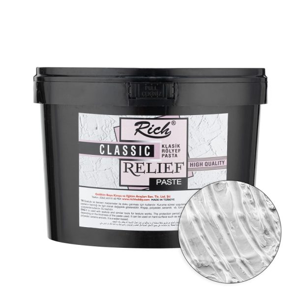 Pasta de relieve Rich