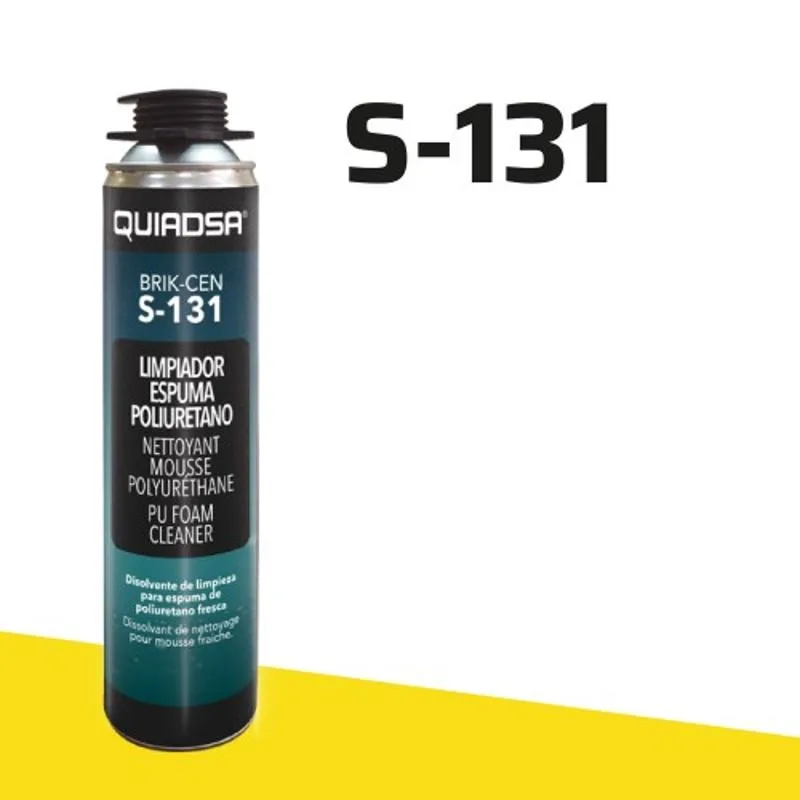 Limpiador de espuma de poliuretano